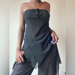 Vintage flowy tube top/dress